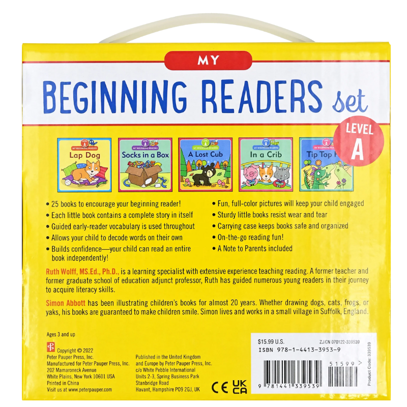 Peter Pauper My Beginning Readers 25pc Set (Level A)
