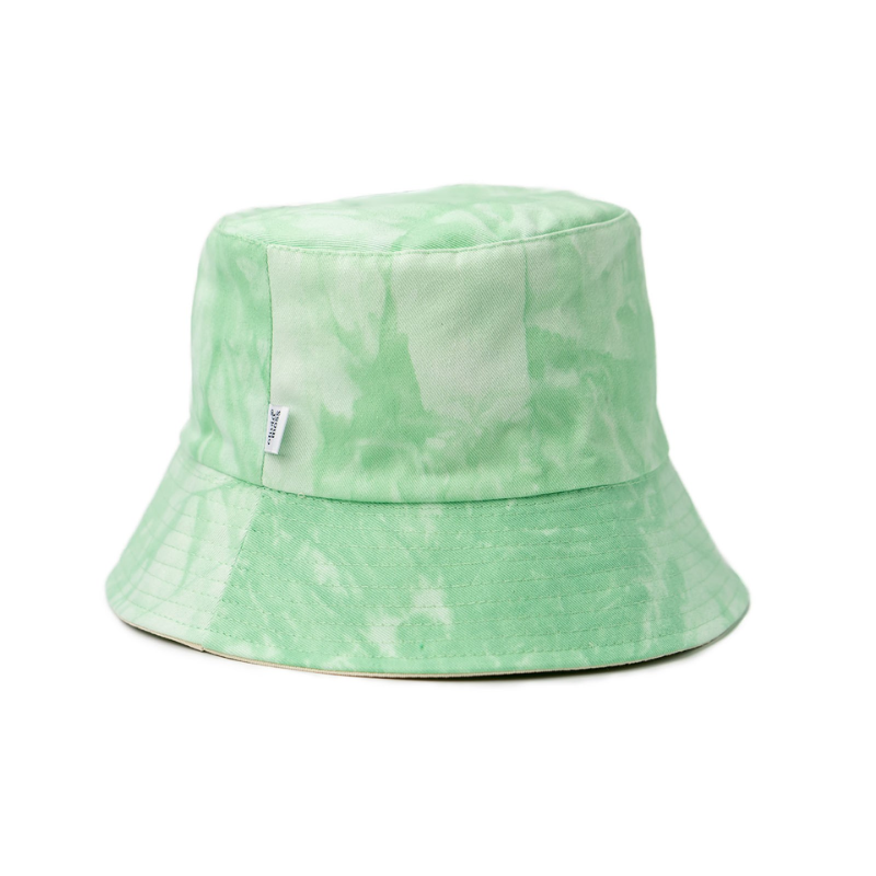 Olivia Moss High Tied Reversible Bucket Hat