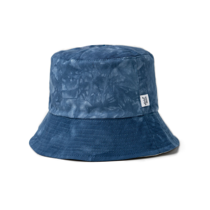 Olivia Moss High Tied Reversible Bucket Hat