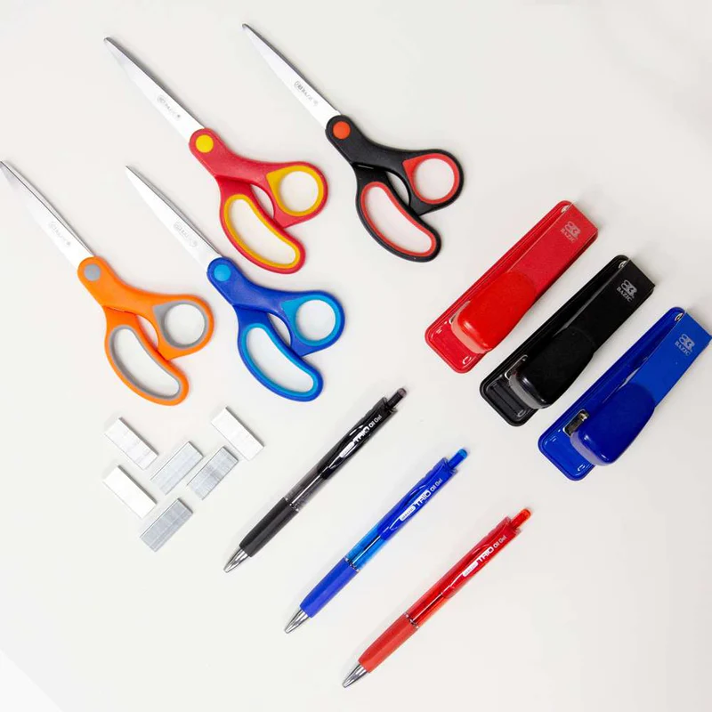 BAZIC 7" Soft Grip Office Scissors