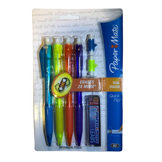Paper Mate Quick Flip 0.7mm Mechanical Pencil (4/Pack)