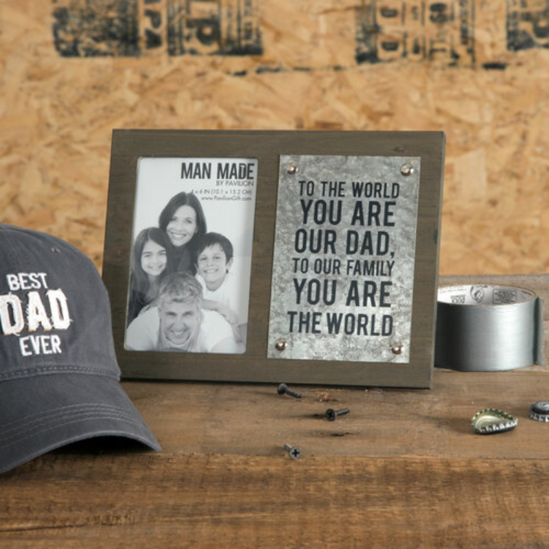 Pavilion 7" x 9.5" Frame with Metal Plate - Dad