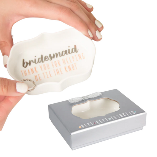 Pavilion 4" Trinket Dish - Bridesmaid