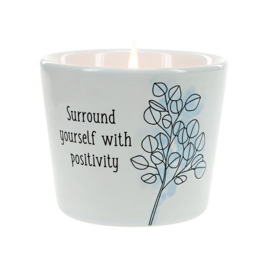 Pavilion 8oz Soy Wax Candle - Positivity