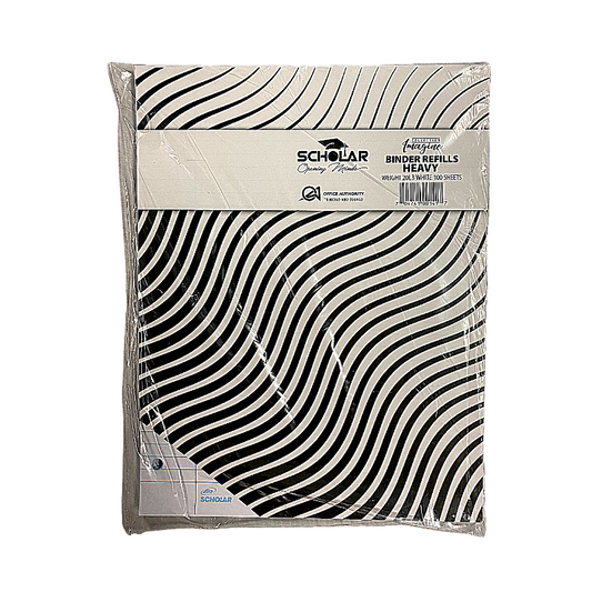 Scholar Heavy Weight Binder Refill Paper (100 Sheets)