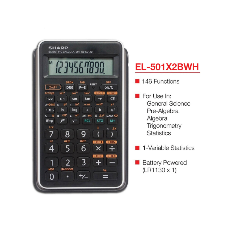 Sharp 146 Functions Scientific Calculator