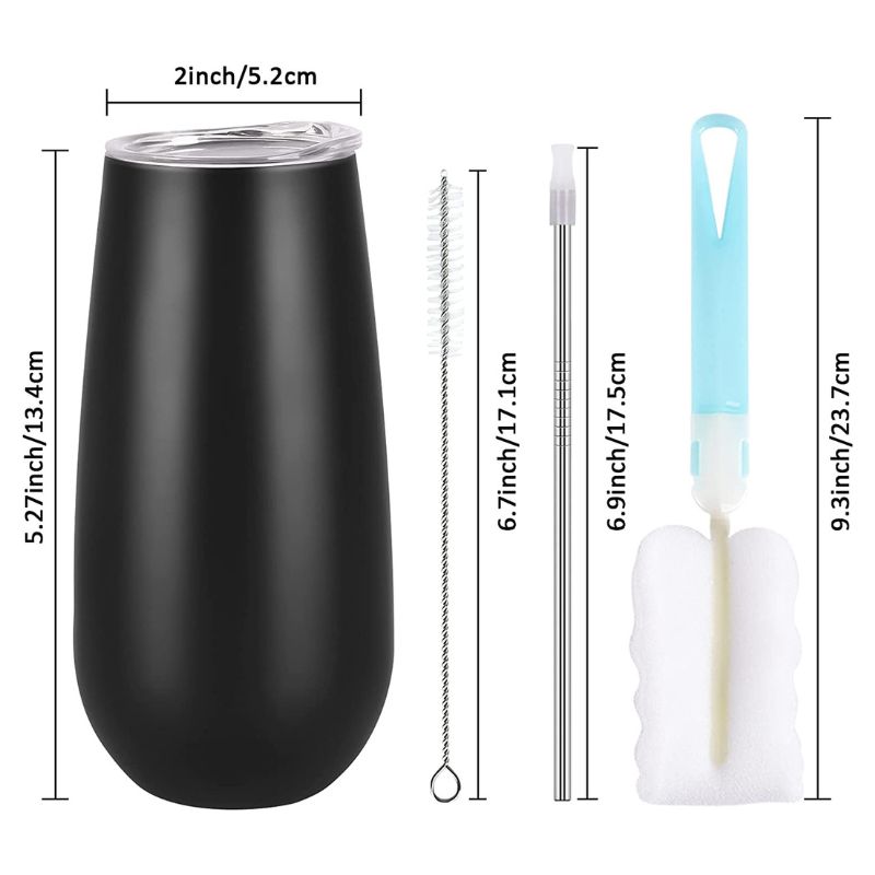 Stemless Champagne Flute Tumbler