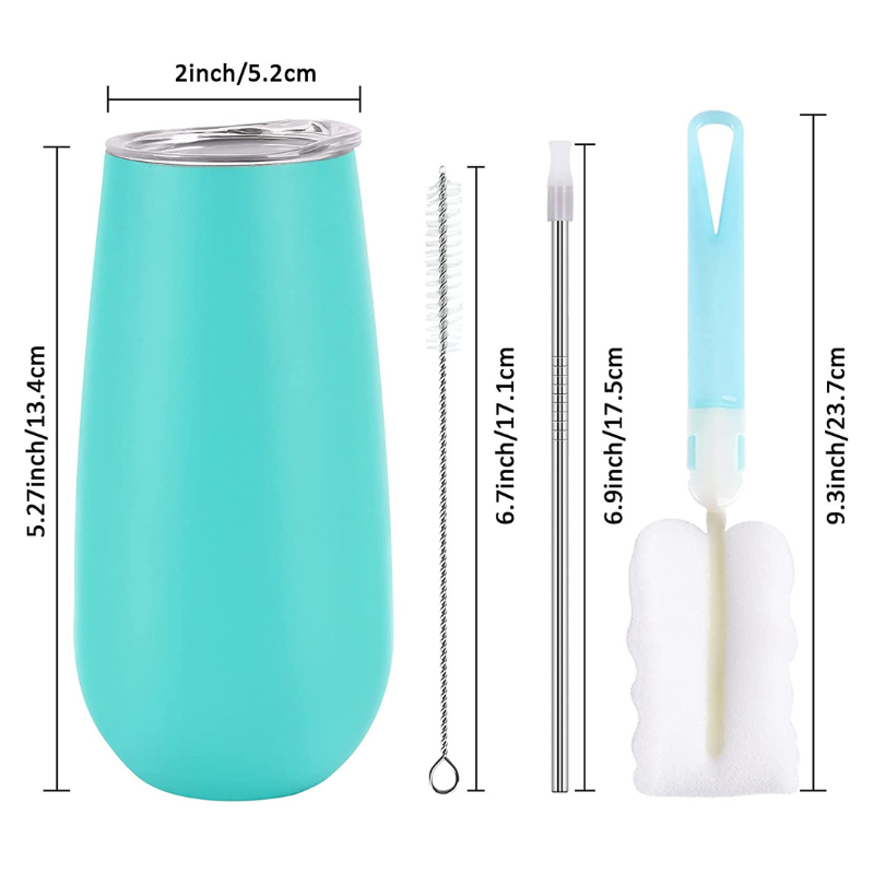 Stemless Champagne Flute Tumbler