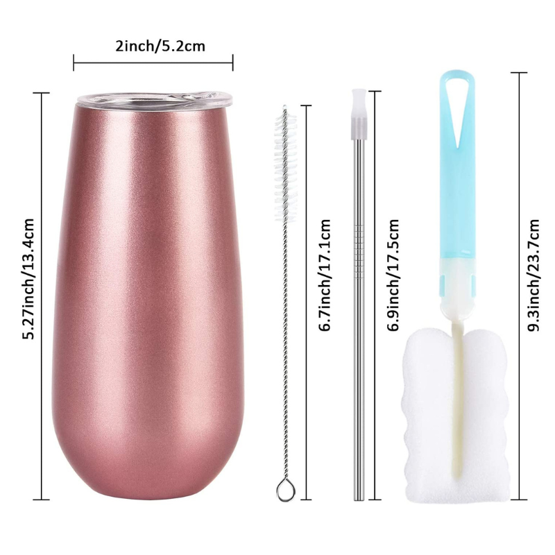 Stemless Champagne Flute Tumbler