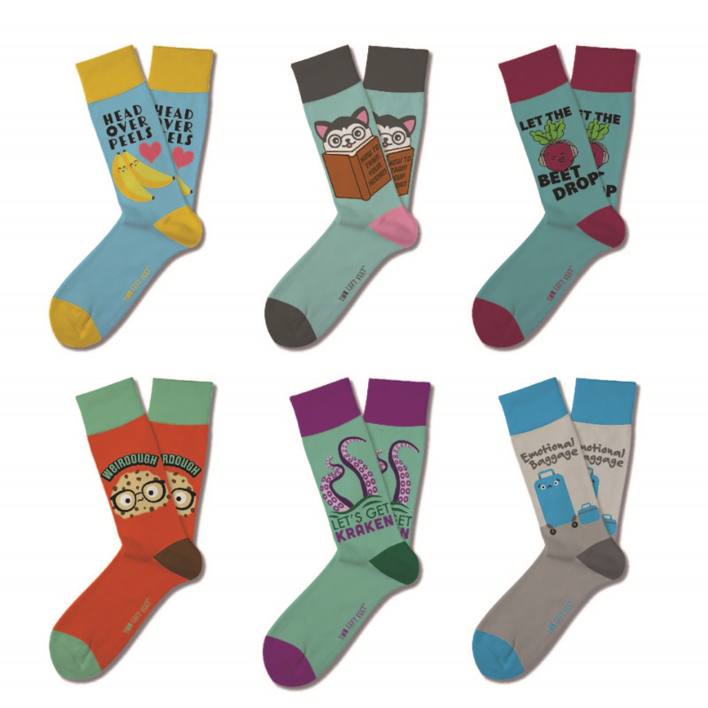Two Left Feet Chatterbox Socks