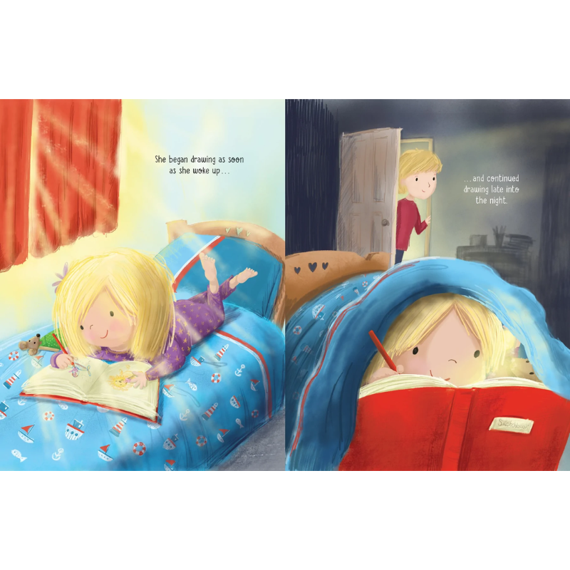 Peter Pauper The Sketchbook Hardcover Story Book
