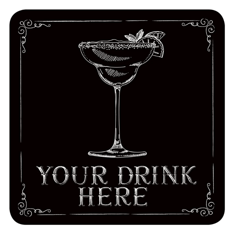 Peter Pauper This Drink's on Me Coasters (Set of 8)