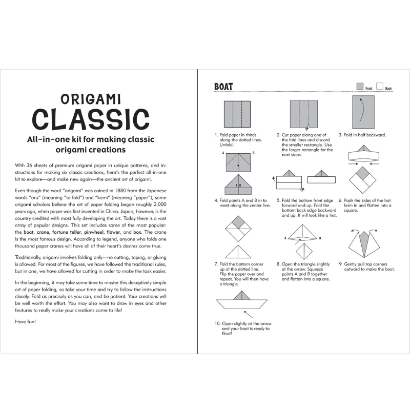 Peter Pauper Origami Classic Kit