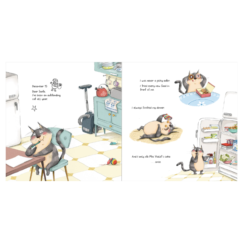 Peter Pauper Dear Santa, I Know It Looks Bad but It Wasn't My Fault! Hardcover Story Book
