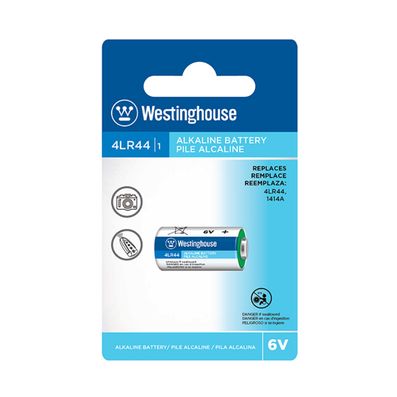 Westinghouse Alkaline 6V Battery 1/Pk