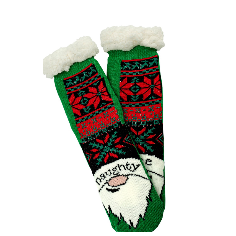 Two Left Feet Mistletoes Slipper Socks - Multiple Designs!