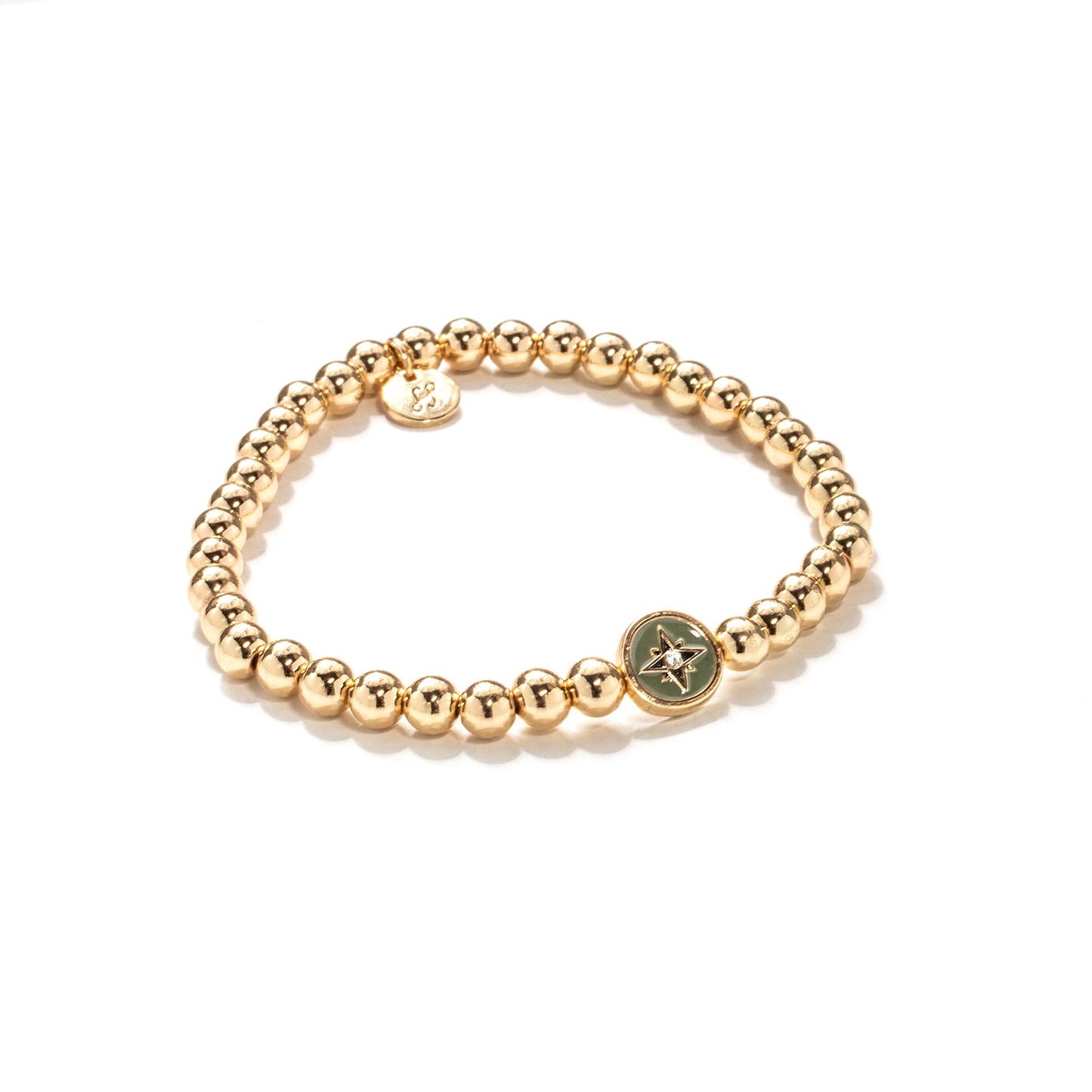 Soul Stacks Gold Beaded Bracelet