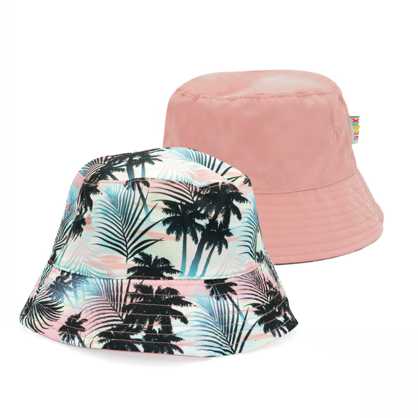 Juice Box UV Protected Reversible Youth Bucket Hat